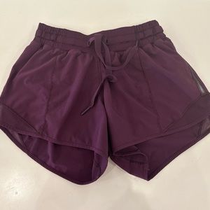 Purple Lululemmon shorts